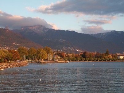 autour du lac de vevey-suisse