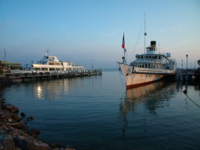 dans le port de lausanne