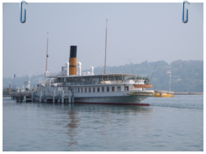 quelque part sur le lac de genève