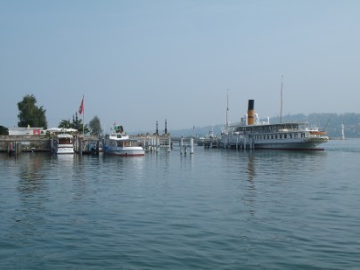 vue sur les bateaux